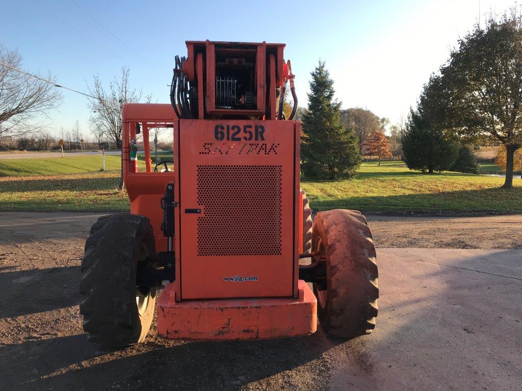 Back View of 2004 JLG Skytrak Telehandler 2004 Pre-Owned JLG Skytrak Telehandler