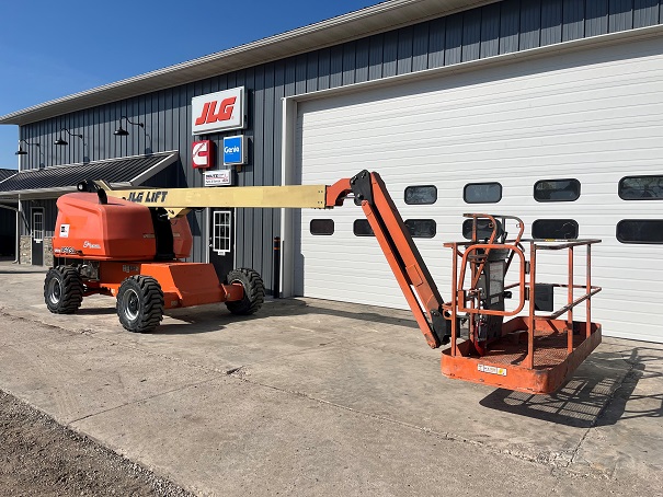 2015 JLG 460SJ Boom Lift Side