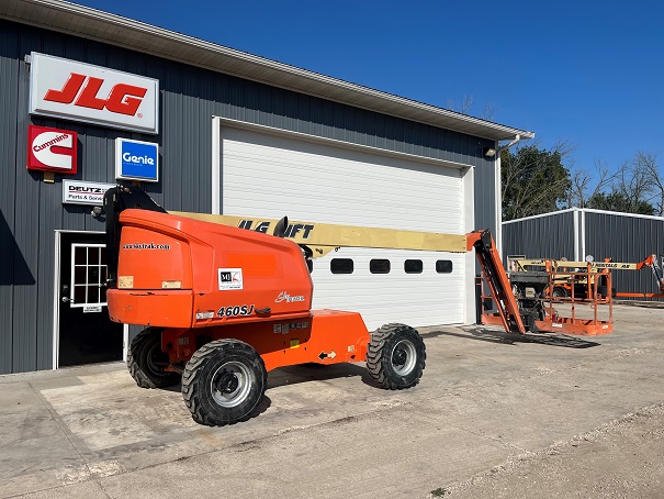 2015 JLG 460SJ Boom Lift Side