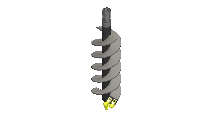 AUGER BIT, 12 "X 4'