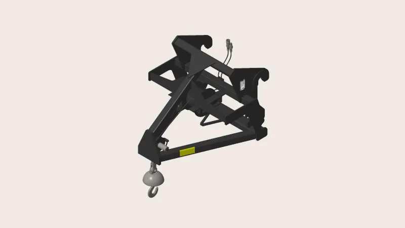 ATTACH,TRUSS BOOM, 3' W/ WINCH