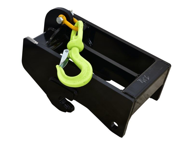 Coupler Mounted 15K Lb Capacity Lifting Hook