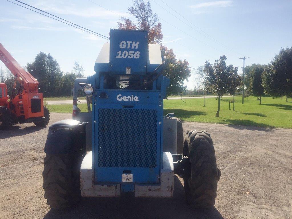 Back View of GTH 1056 Genie Telehandler 2013 Genie Telehandler GTH 1056 for Sale in Milwaukee