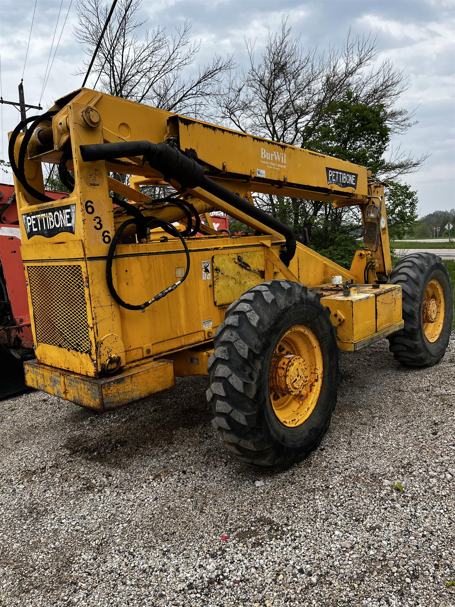 1998 Pettibone Model 668 Back View 1998 Pettibone Model 668 for sale