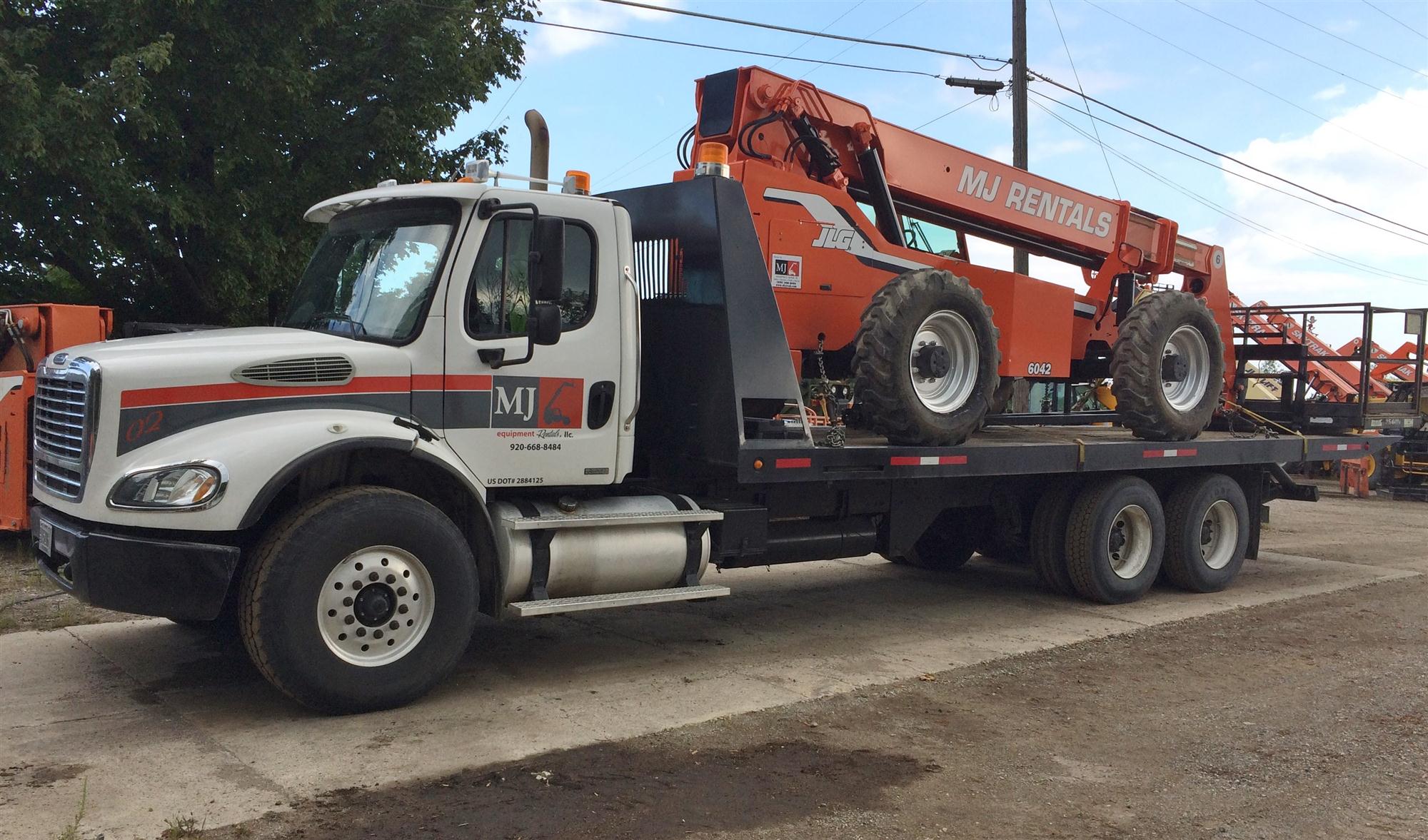 Wisconsin Freight Rental Hauling Equipment Rental From Mj Equipment Mj Equipment