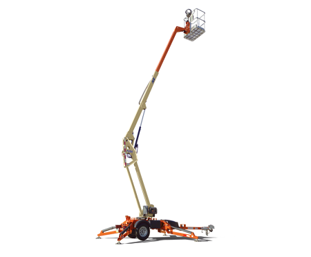 Rent our T350 boom lift today T350 towable boom lift for rent in Wisconsin