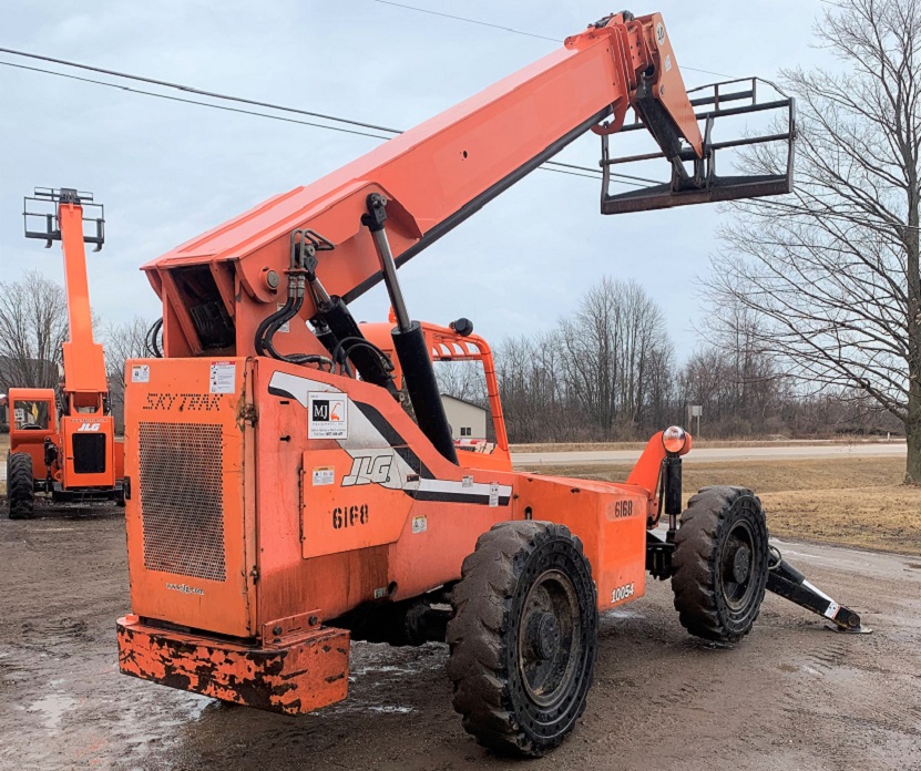 2008 Skytrak 10054 Rear View 2 Preowned Skytrak Telehandler Model 10054