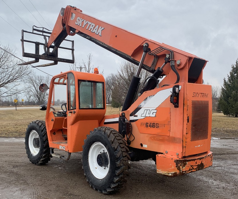 2008 Skytrak 8042 Telehandler Rear View 2008 Skytrak Telehandler for Sale in WI