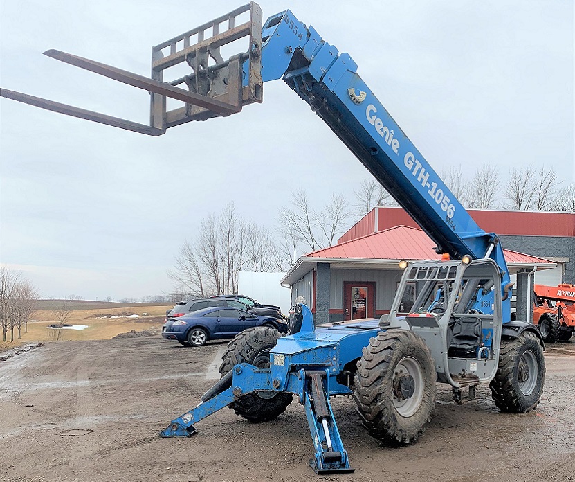 Genie GTH1056 Front View 2014 Genie GTH-1056 Telehandler for sale