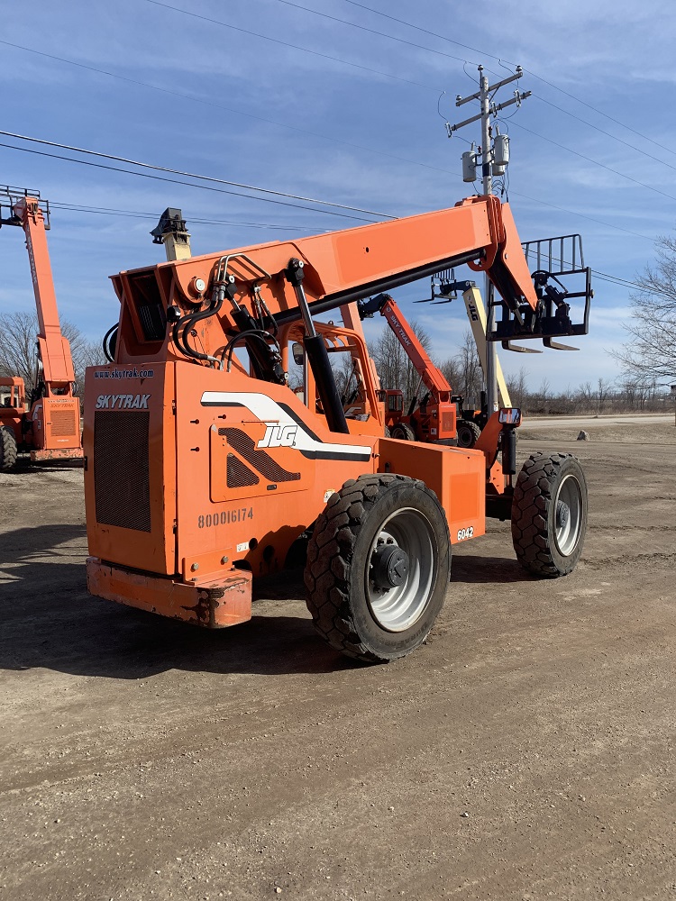 2014 Skytrak 6042 Telehandler Back-Left 2014 Skytrak 6042 Telehandler for sale